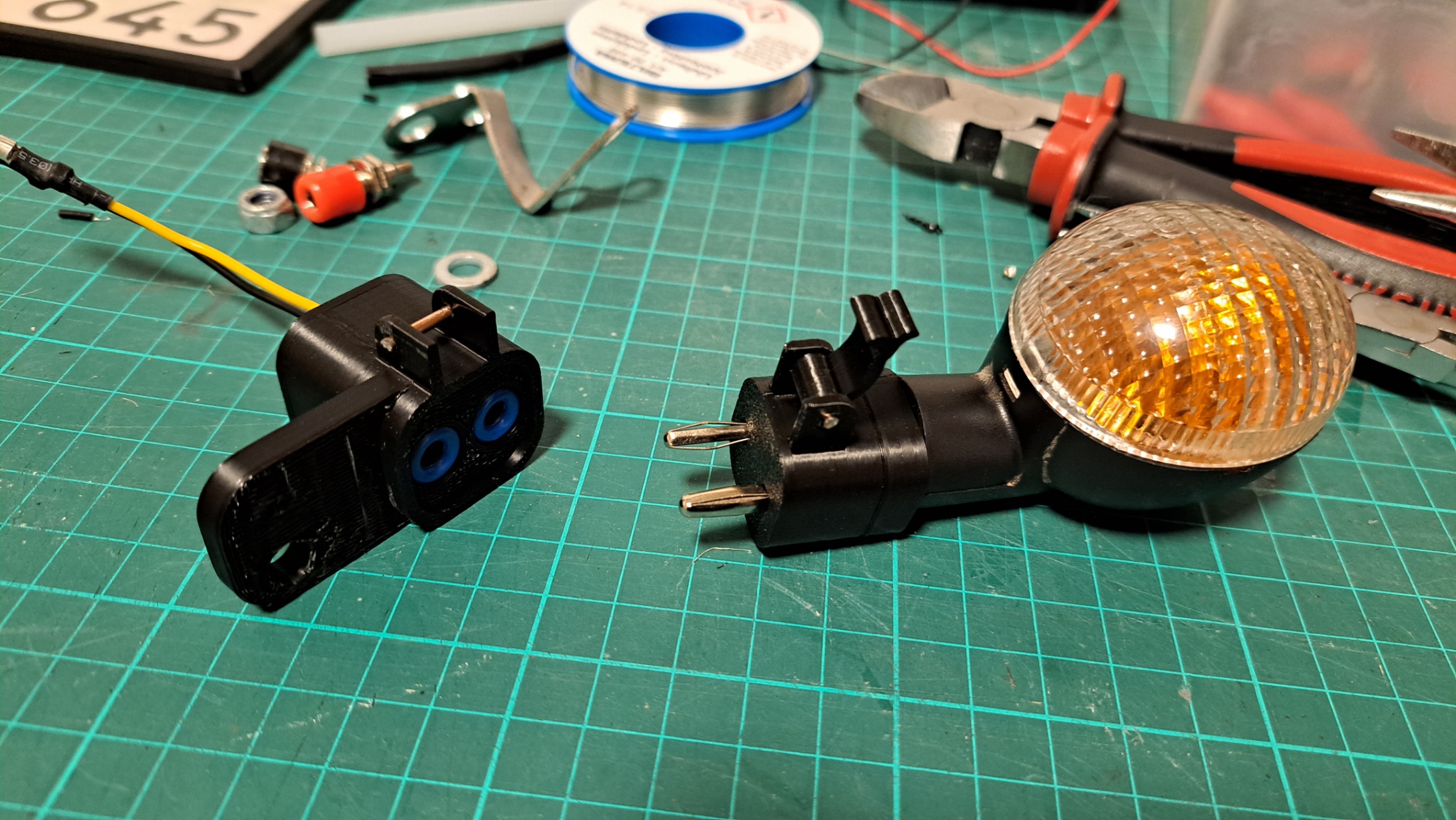 Đầu nối nhanh xi nhan enduro