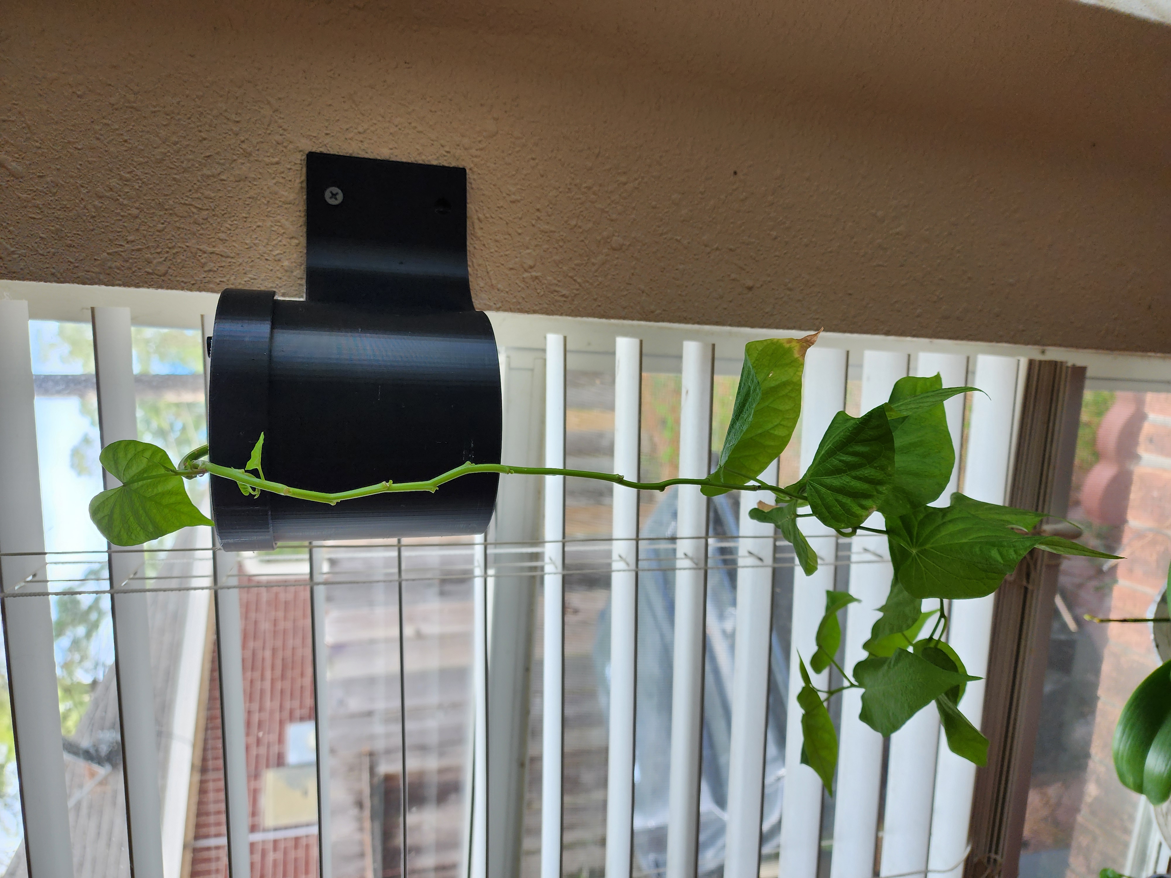 Chậu Trồng Cây Thủy Canh Kratky Gắn Góc