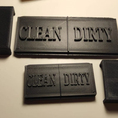 Thẻ báo sạch dơ cho Máy Rửa Chén V2.0