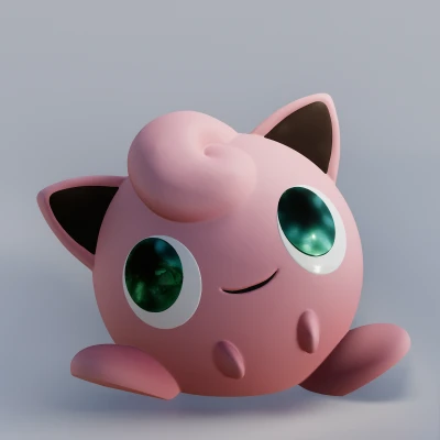 Jigglypuff - Mô Hình In 3D