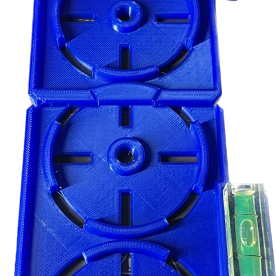 Khuôn khoan cho ổ cắm / hộp công tắc, 71mm (Bohrschablone)