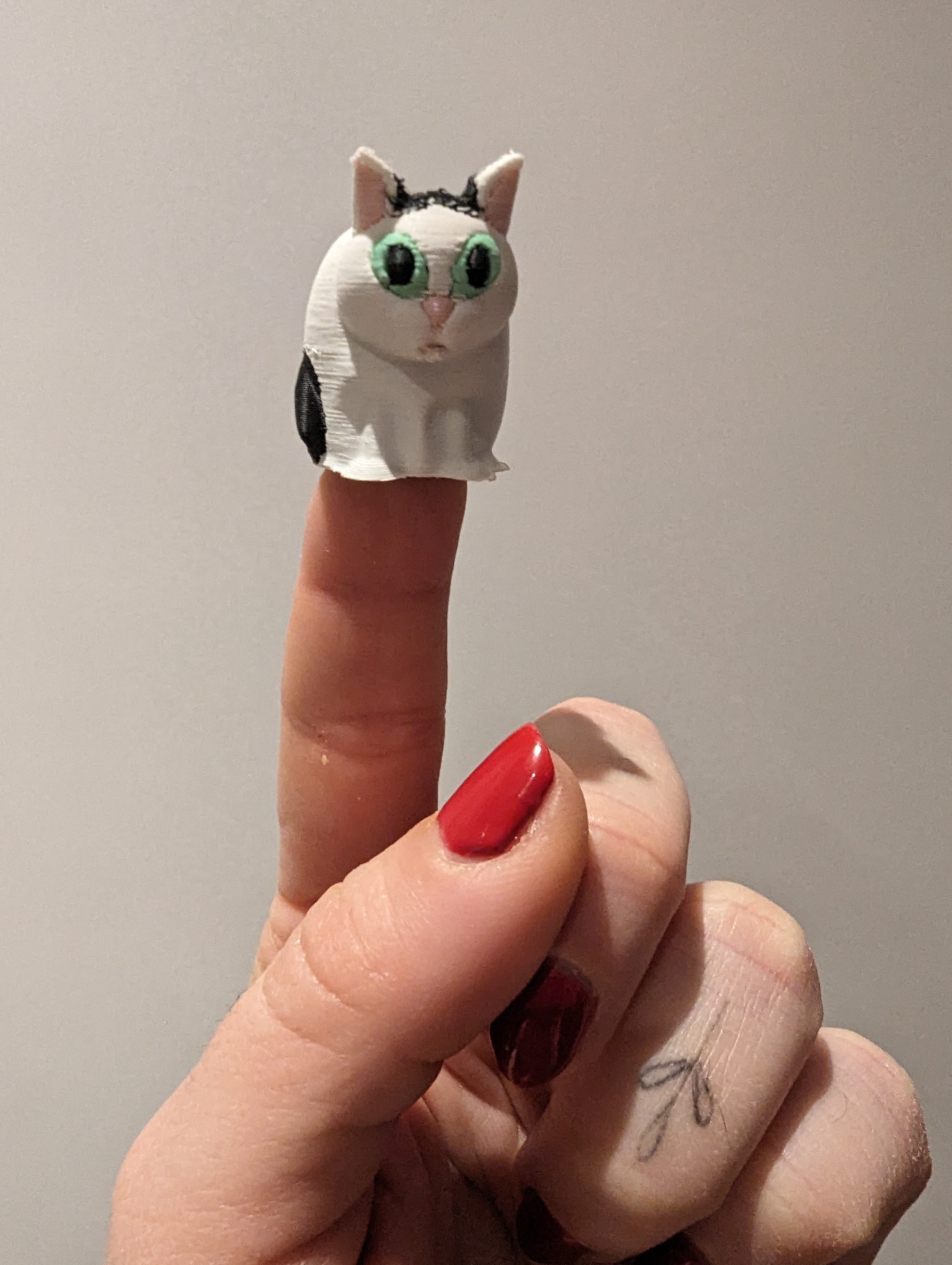 Đồ Chơi Ngón Tay Mèo "Huh Cat"