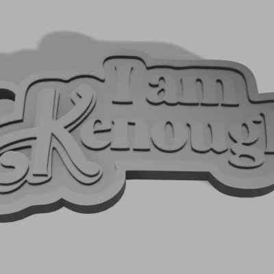 Móc Khóa "I am Kenough"