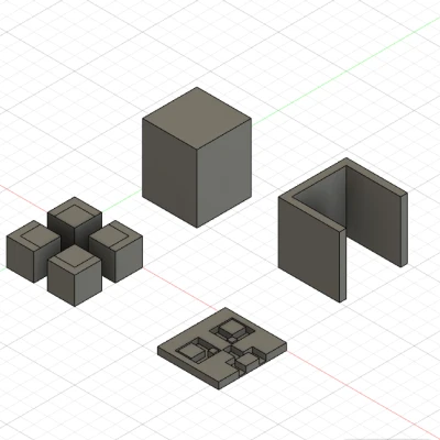 Mô hình Creeper Đựng Đồ