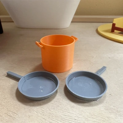 Bộ Nồi Chảo Nhà Búp Bê