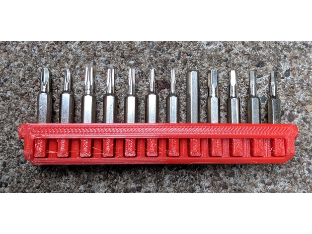 Khuôn Giữ Mũi Khoan Vi Mô 4mm Cho Hộp Milwaukee Packout và Hộp Đựng Mũi Khoan