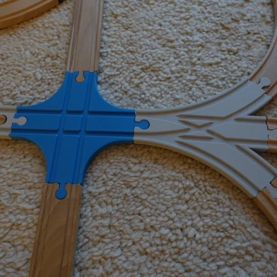 Thêm một bộ sưu tập đường ray tàu Brio nữa nè