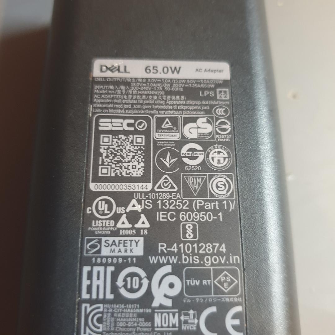 Sửa Cáp Nguồn Dell 65w