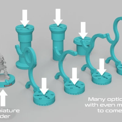 miniVICE Y-Series - Kẹp giữ mô hình mini, hệ thống sơn và hobby dạng module