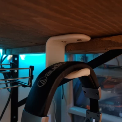 Móc Treo Tai Nghe Dưới Bàn