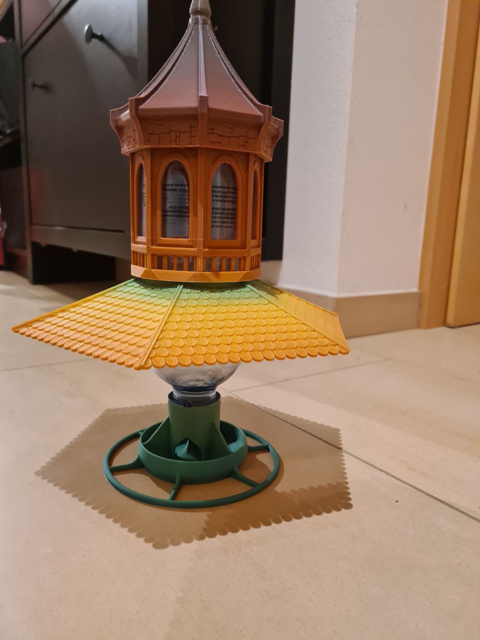 Chổ Cho Chim Ăn Từ Chai SodaStream