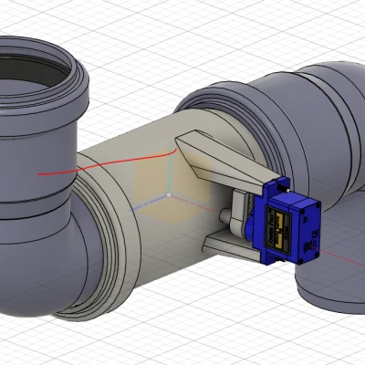 Van HT-50 cho Hệ thống Hút bụi có Servo