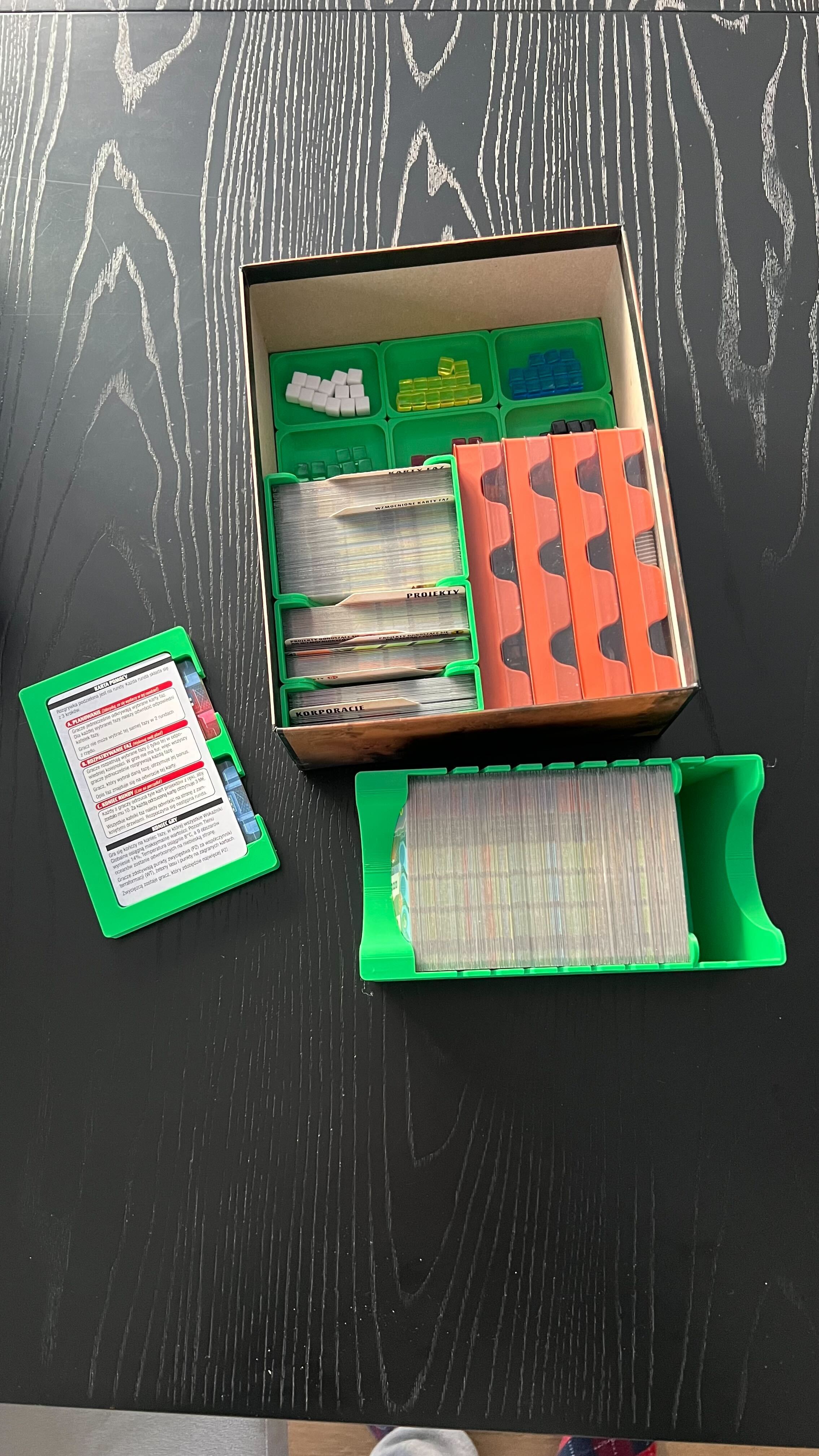 Khay Đựng / Tổ Chức Terraforming Mars: Ares Expedition - Chứa Bản Mở Rộng Discovery và Foundations