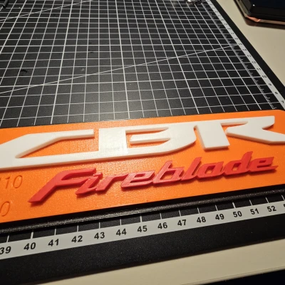 Plaque CBR Fireblade (Honda) (Không cần MMU/AMS)