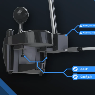 Mod Tay Thắng Handbrake Logitech + Phiên Bản G27 (chưa test)