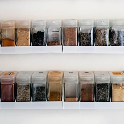 Kệ đựng gia vị cho hũ vuông (40 mm)