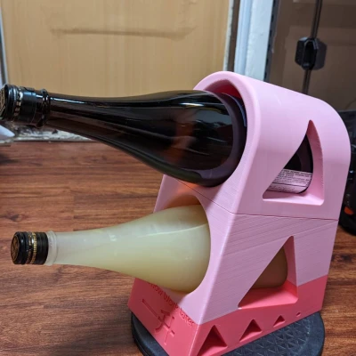 Giá đỡ chai rượu Sake Nhật Bản 1.8 lít