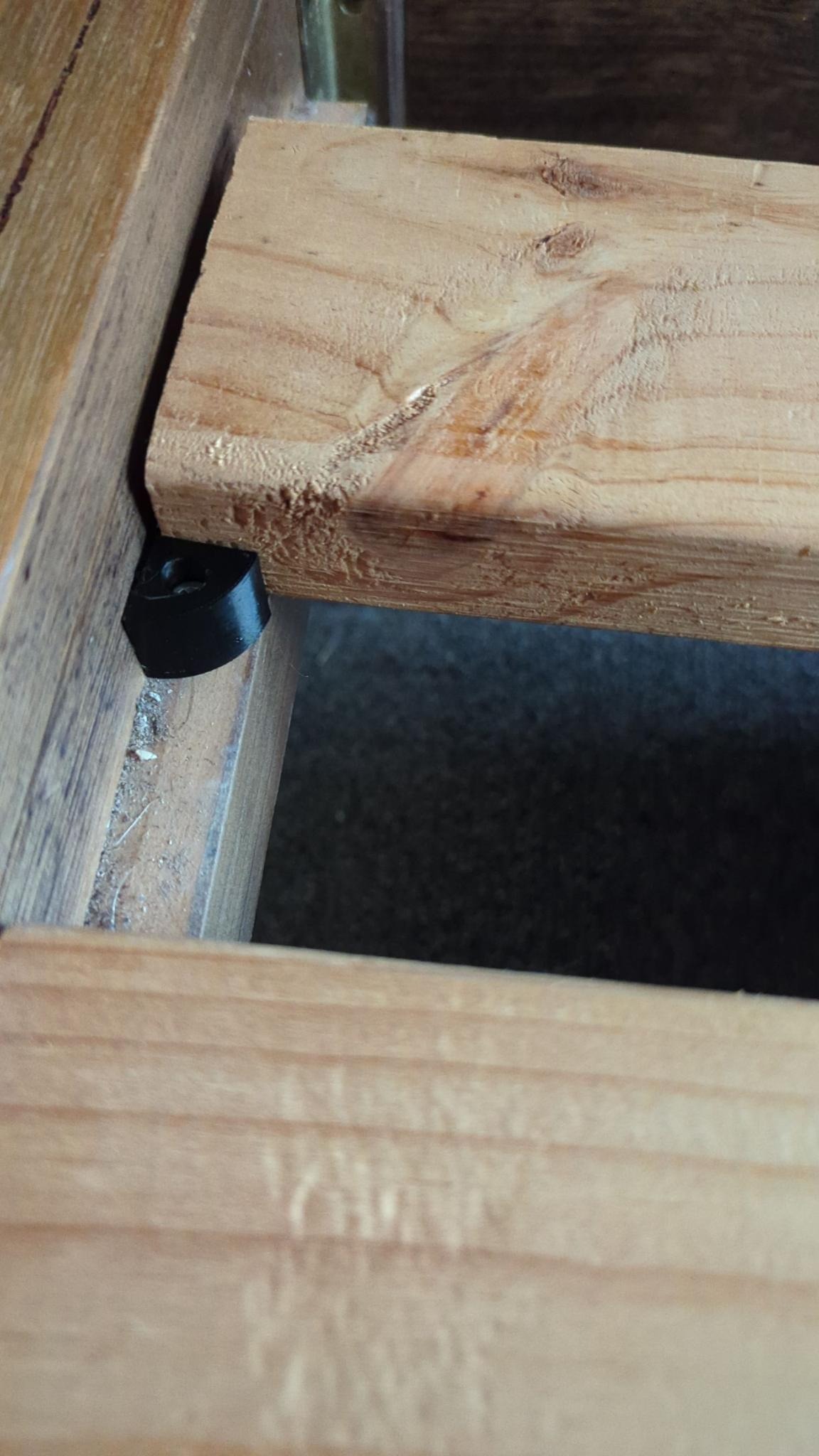 Giá đỡ thanh giường khung gỗ