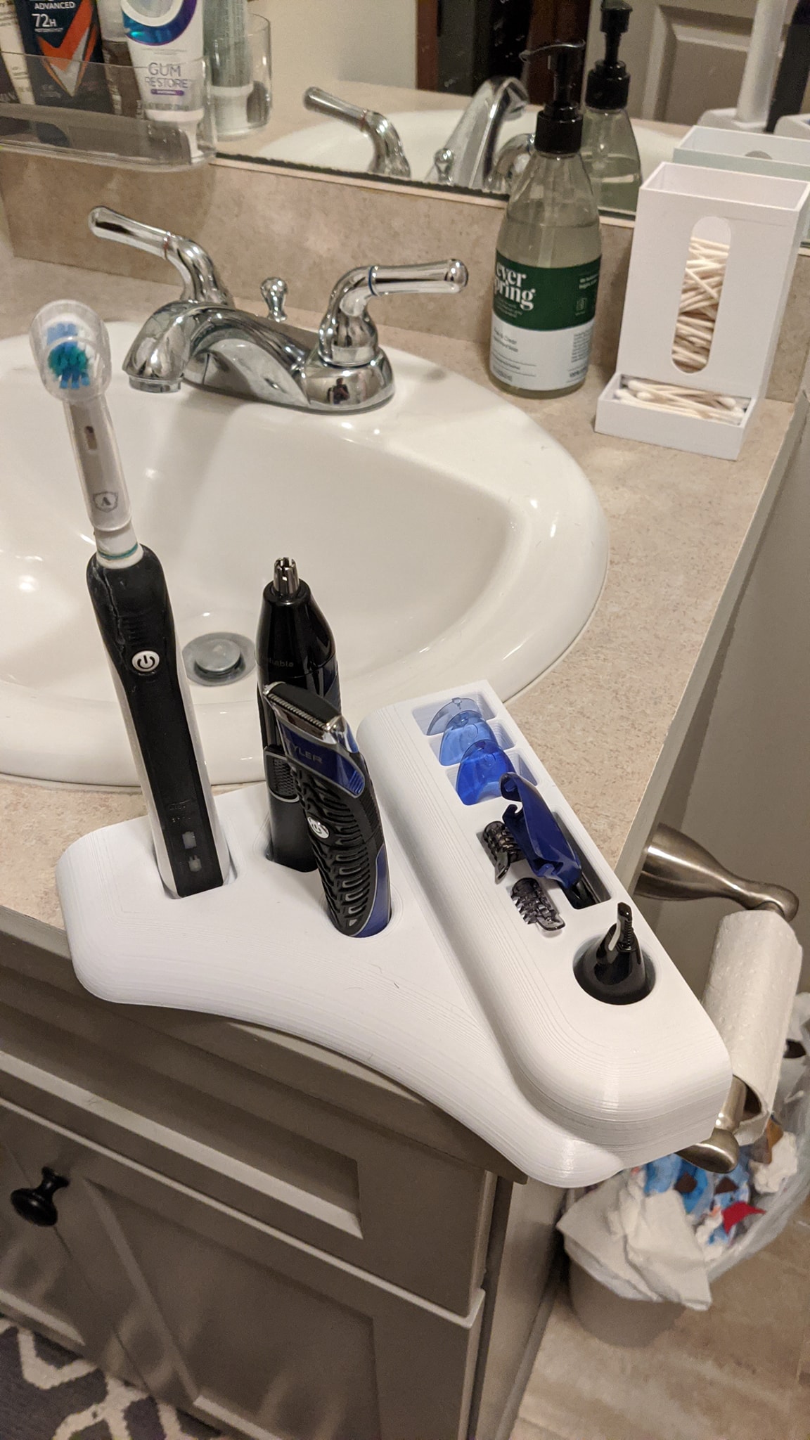 Hộp Tổ Chức Góc Có Ngăn Kéo Ẩn