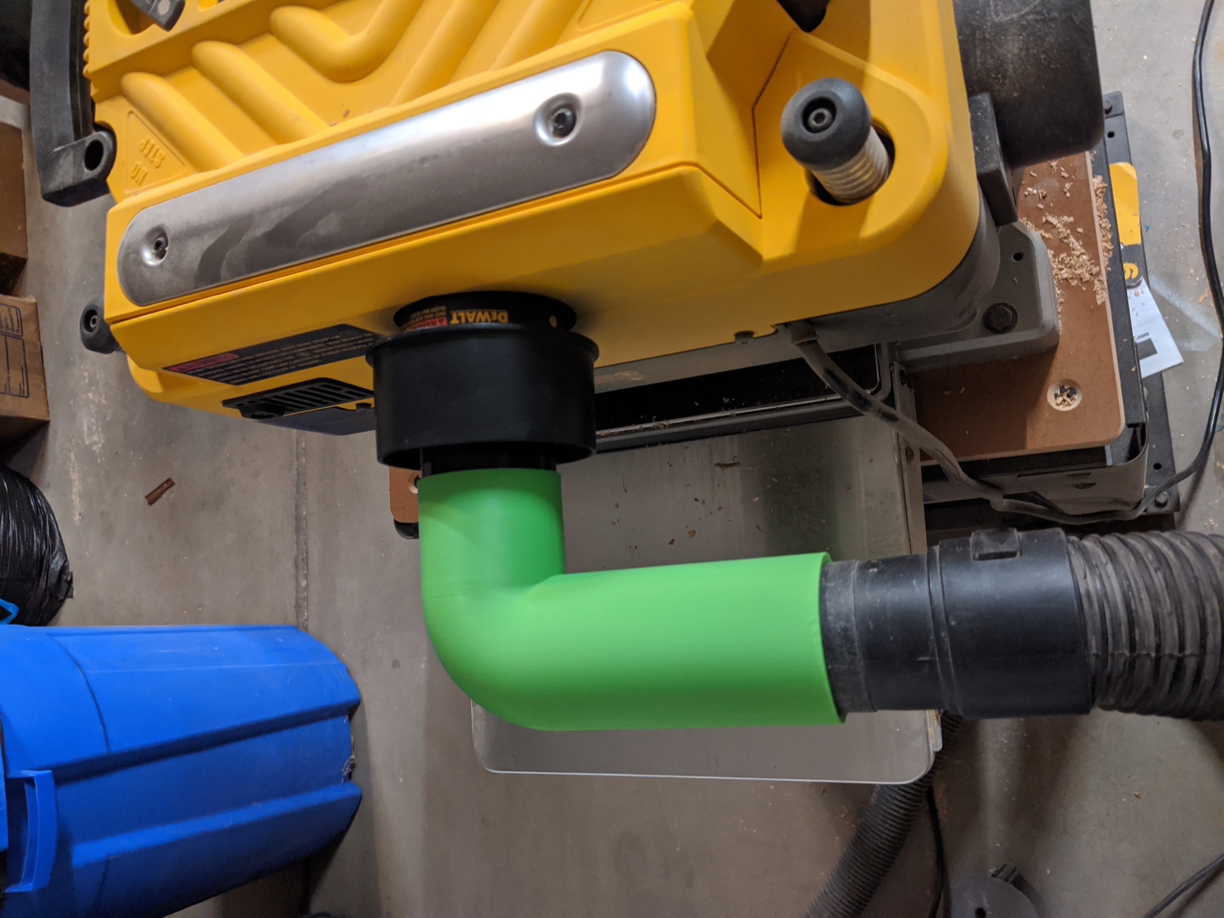 Ống Dẫn Mùn Cưa Máy Bào DeWalt