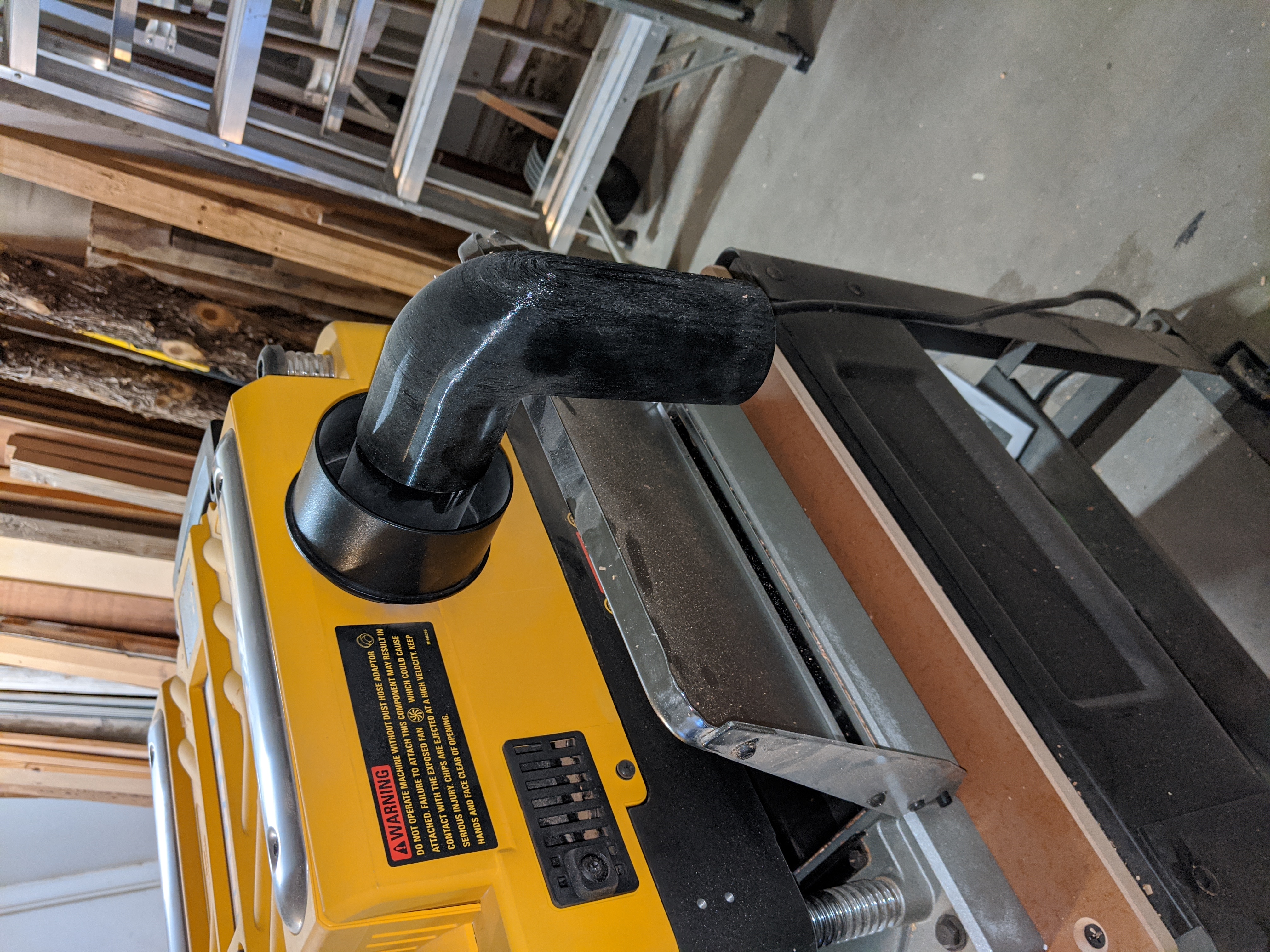 Ống Dẫn Mùn Cưa Máy Bào DeWalt