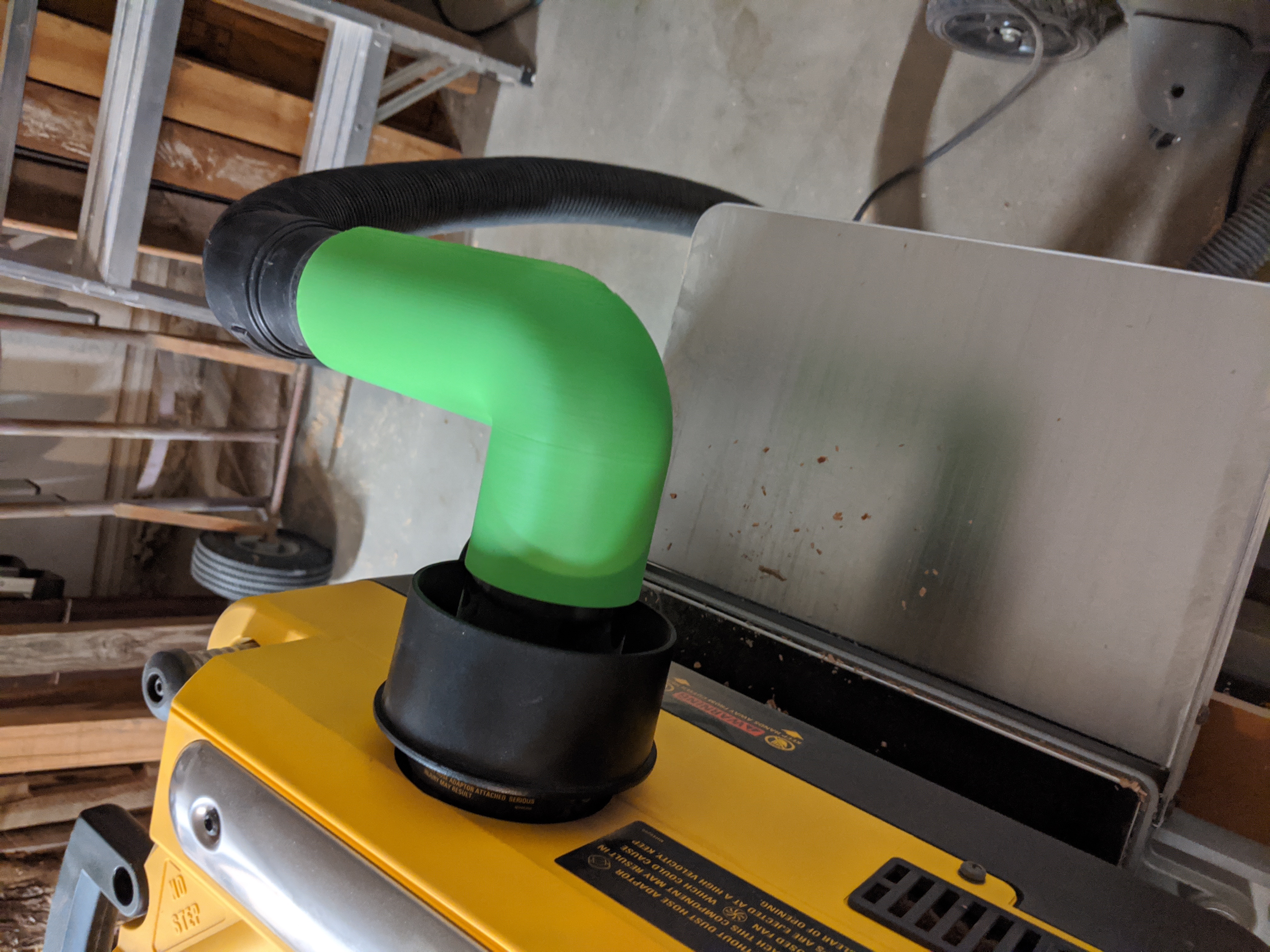 Ống Dẫn Mùn Cưa Máy Bào DeWalt