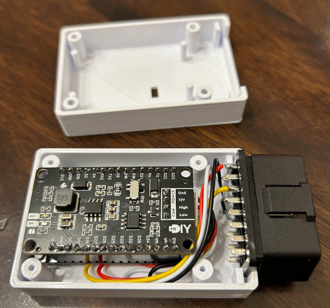 Vỏ OBD2 Cho ESP32 DevKit1 & Bo Mạch CAN Bus MrDIY