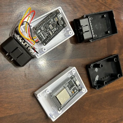 Vỏ OBD2 Cho ESP32 DevKit1 & Bo Mạch CAN Bus MrDIY
