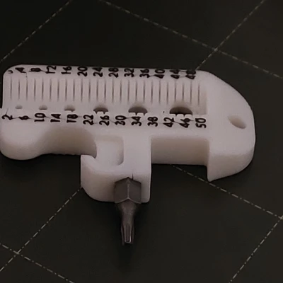 Đồ đa năng móc khóa đo ốc vít