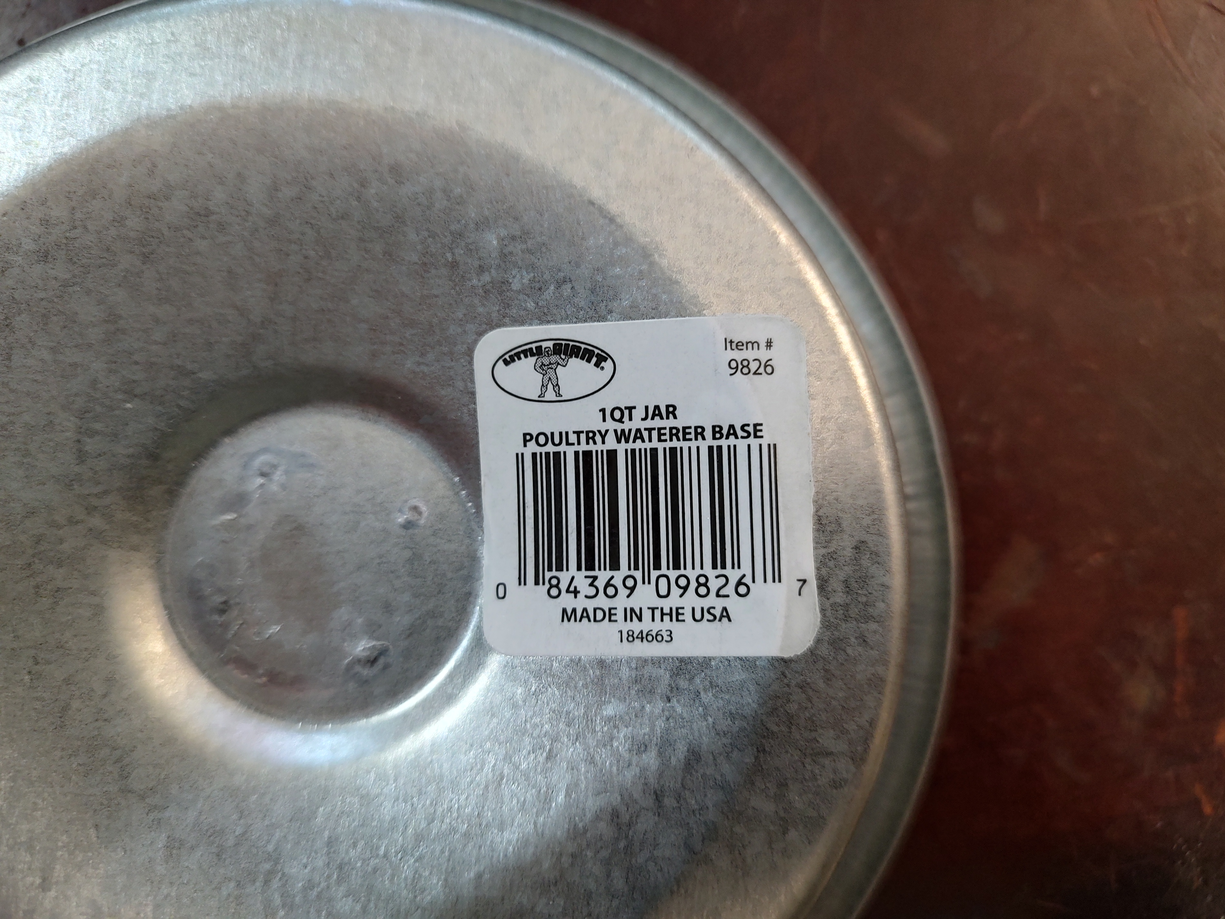 Chân Đế Máy Cho Cút Little Giant (Little Giant Poultry Waterer Stand - Quail)