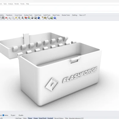 Hộp Đựng Đầu Phun Máy In Flashforge Adventurer 3/4