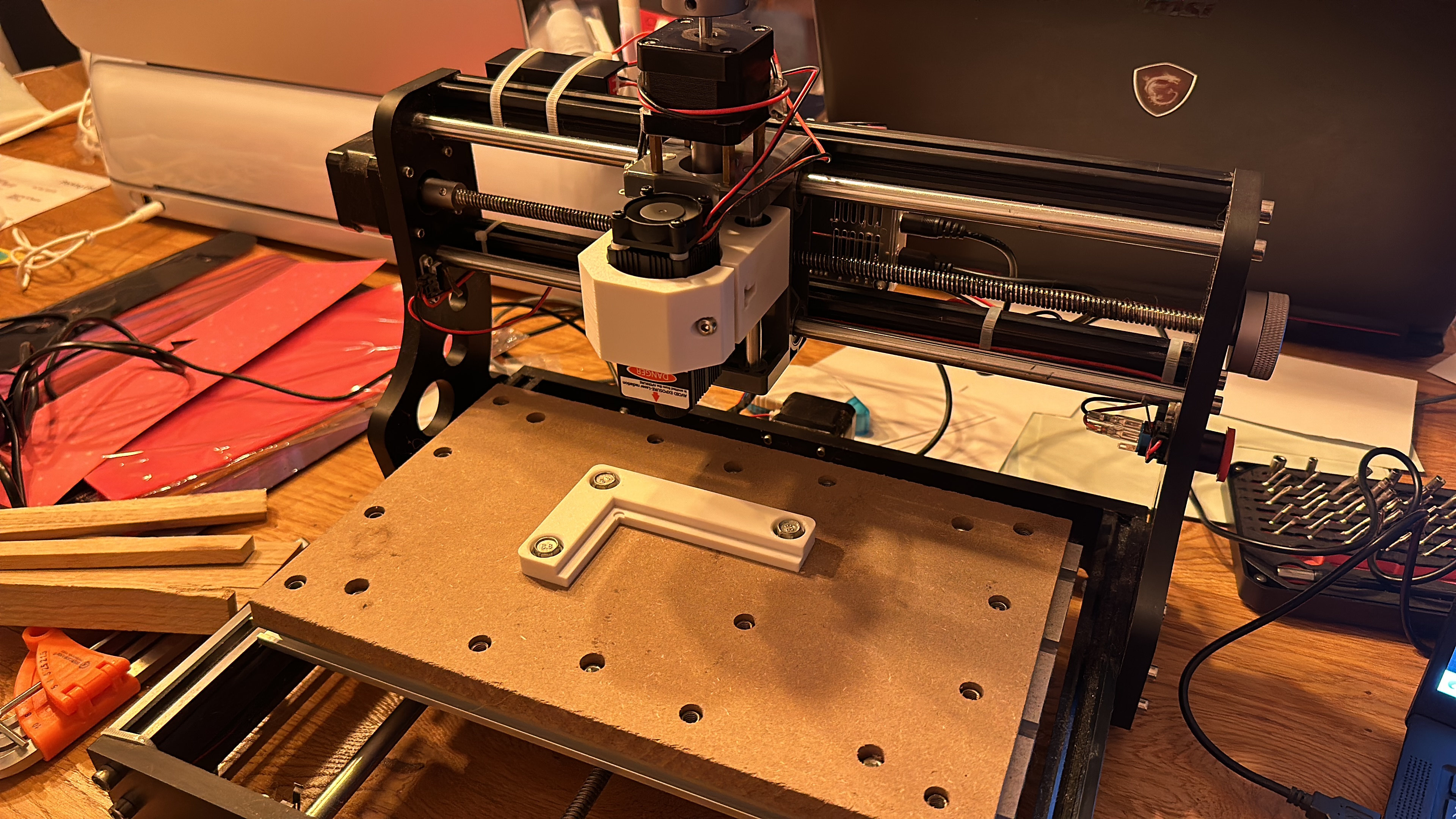 Giá đỡ động cơ phay CNC 3018 Pro