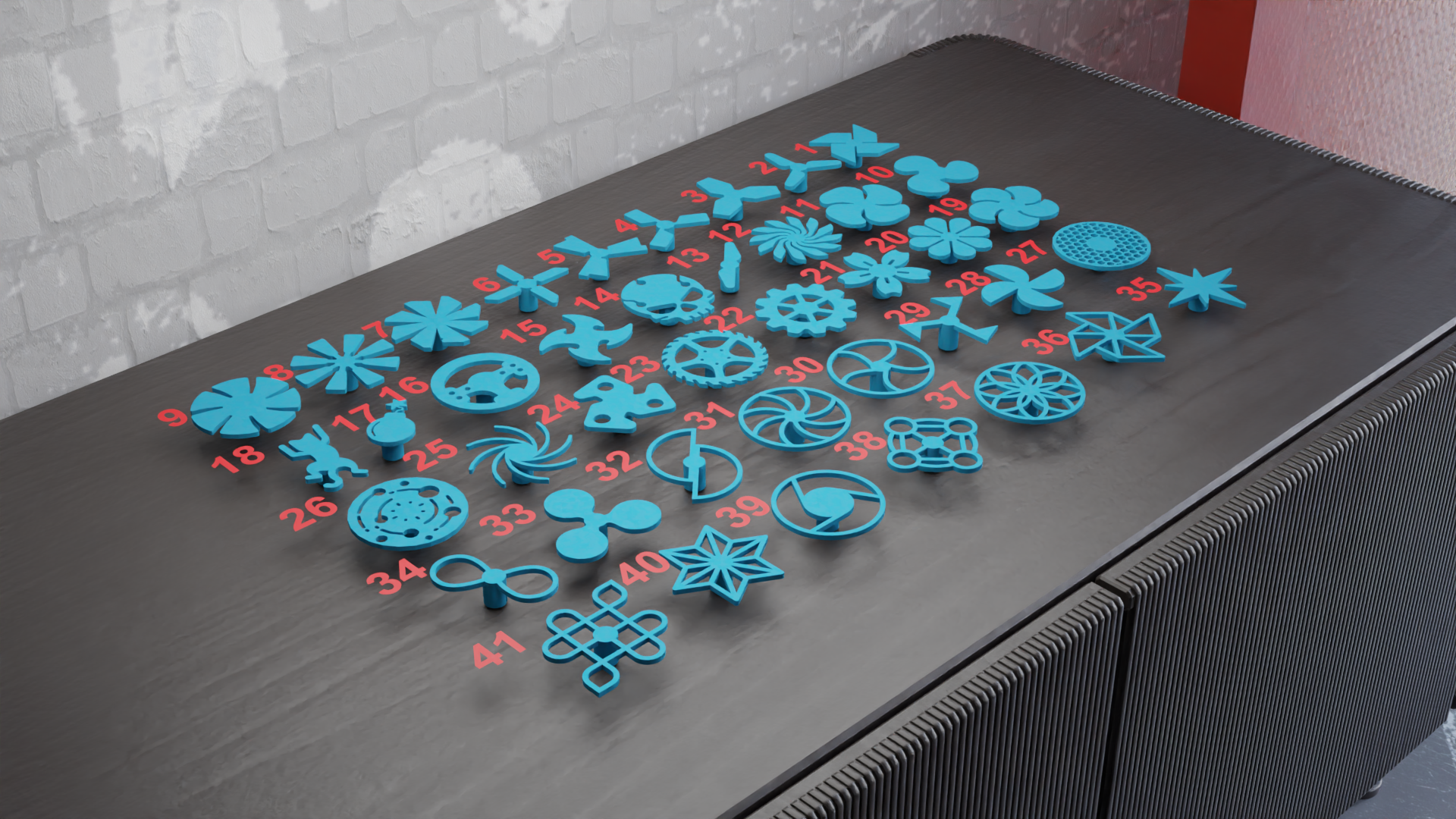 Bộ phận Hình ảnh hóa/Núm xoay Động cơ Đùn Sovol SV06 / SV06 Plus