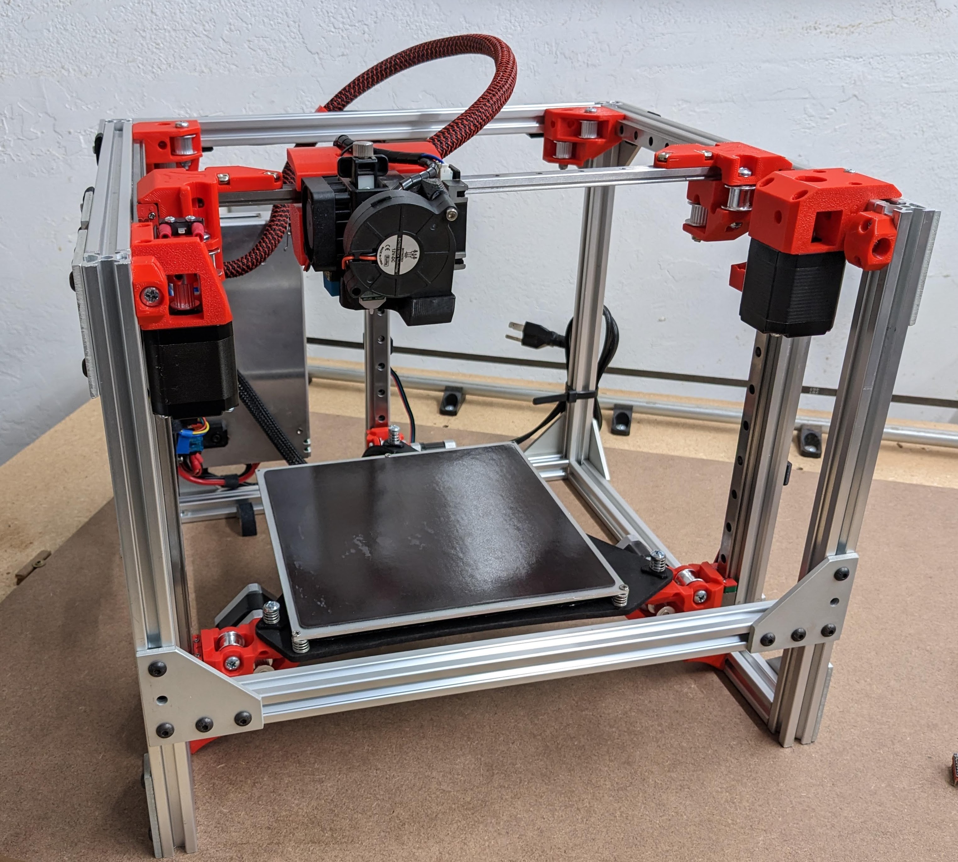 MP3DP - Giá Đỡ Hemera, Cảm Biến BL Touch và Ống Quạt