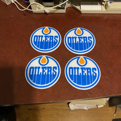 Đế Lót Ly Edmonton OILERS Theo Ý Tui