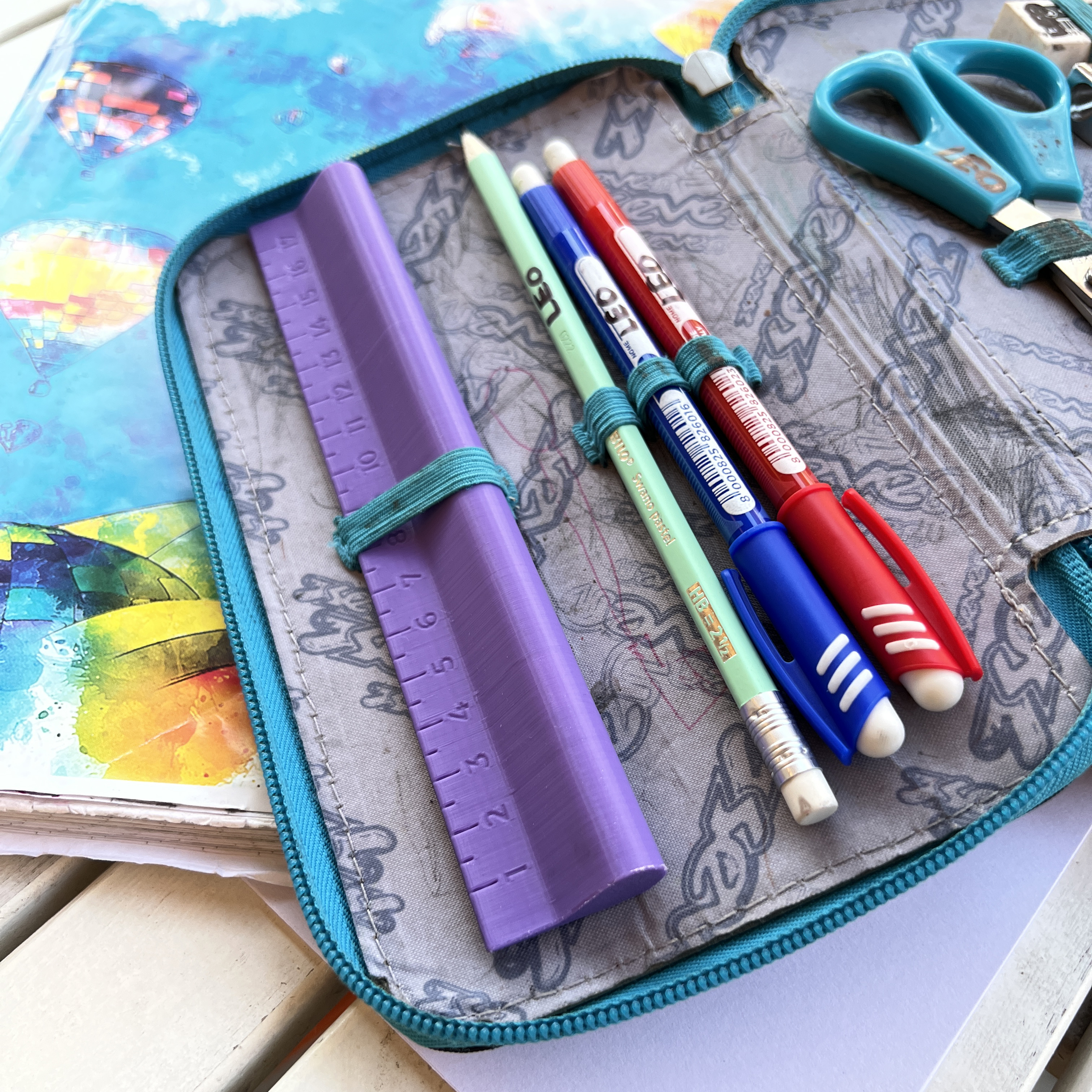 Thước song song in một lần