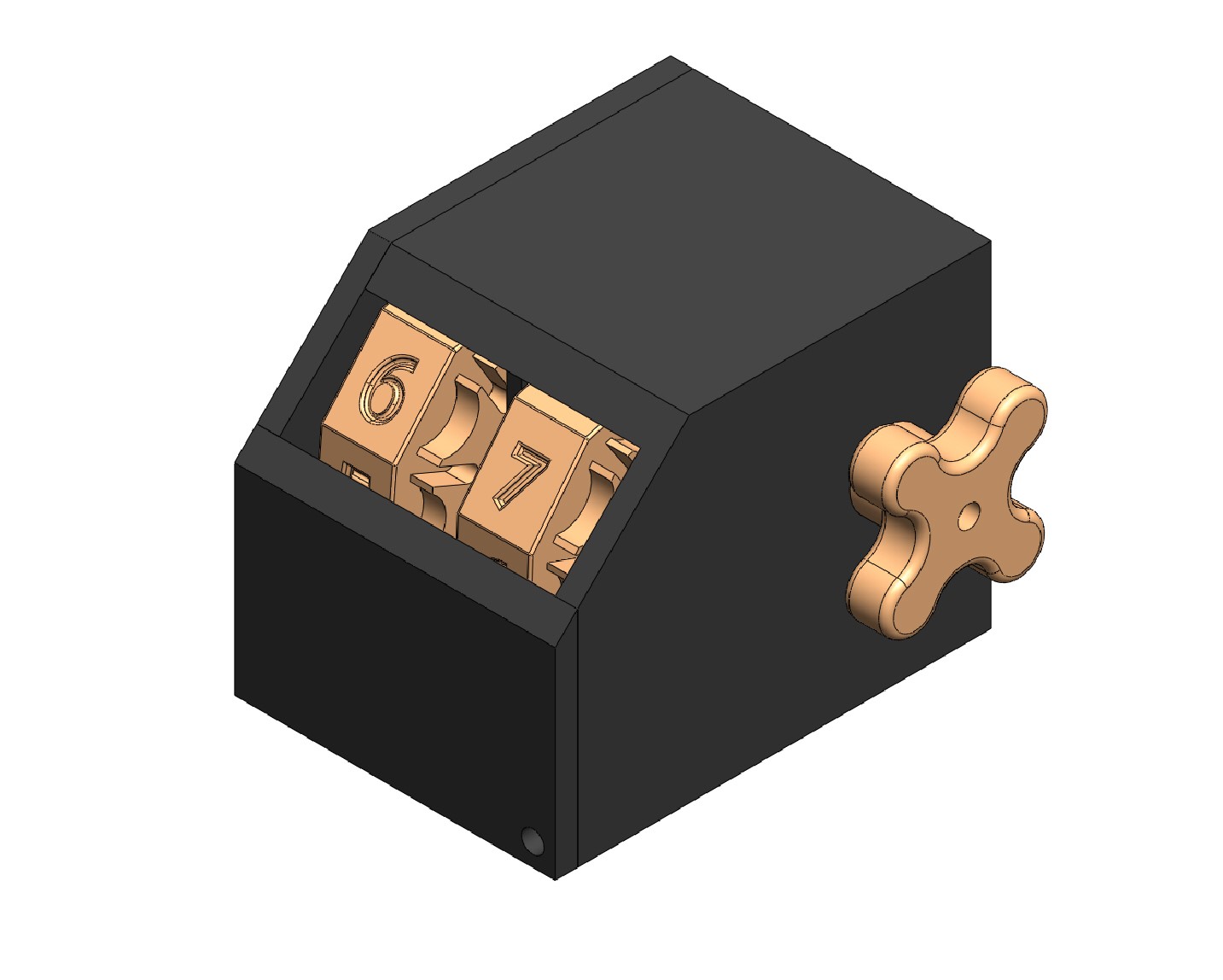 Bộ Đếm Số Tròn (Rolling Tally Counter)