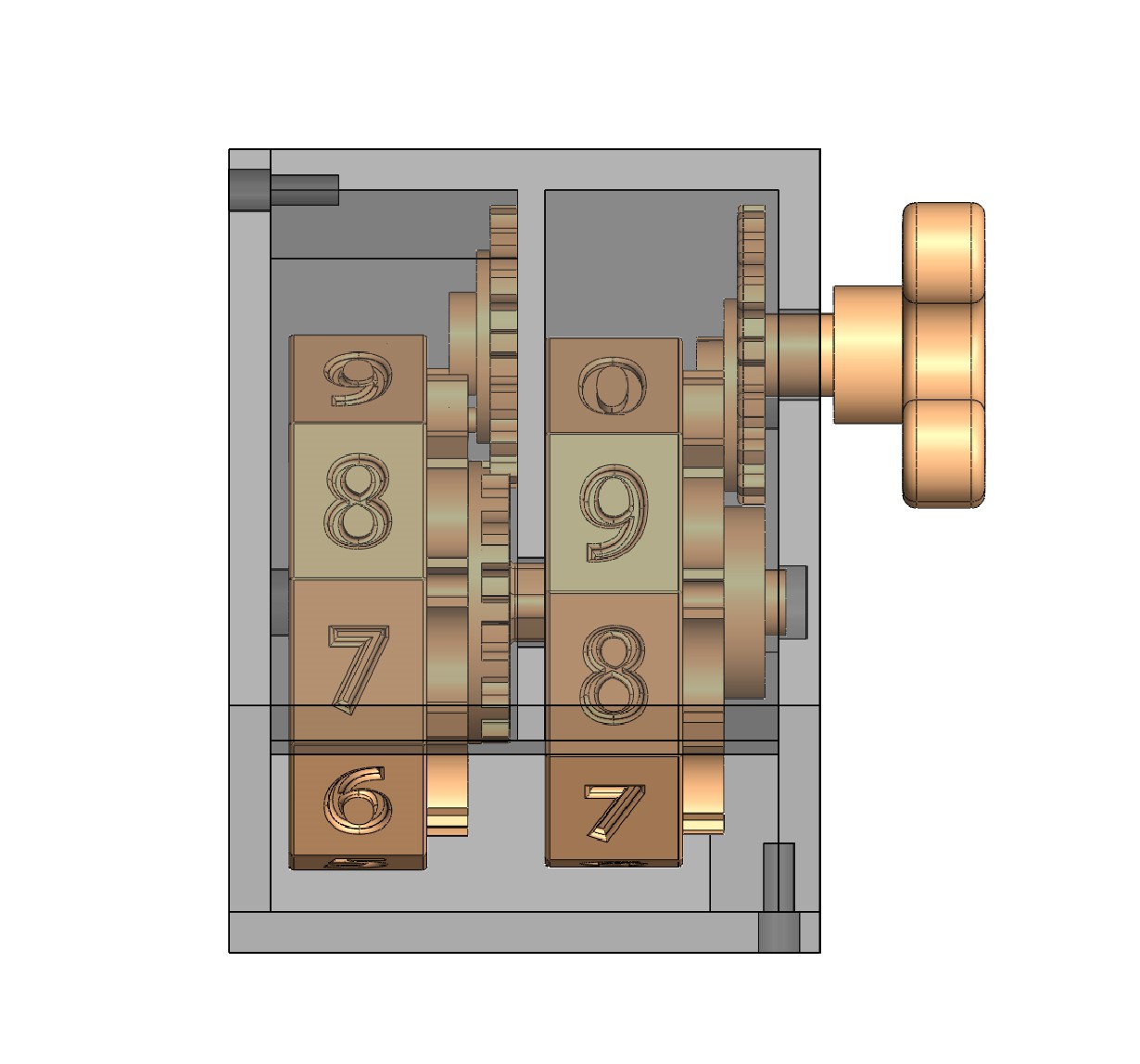 Bộ Đếm Số Tròn (Rolling Tally Counter)