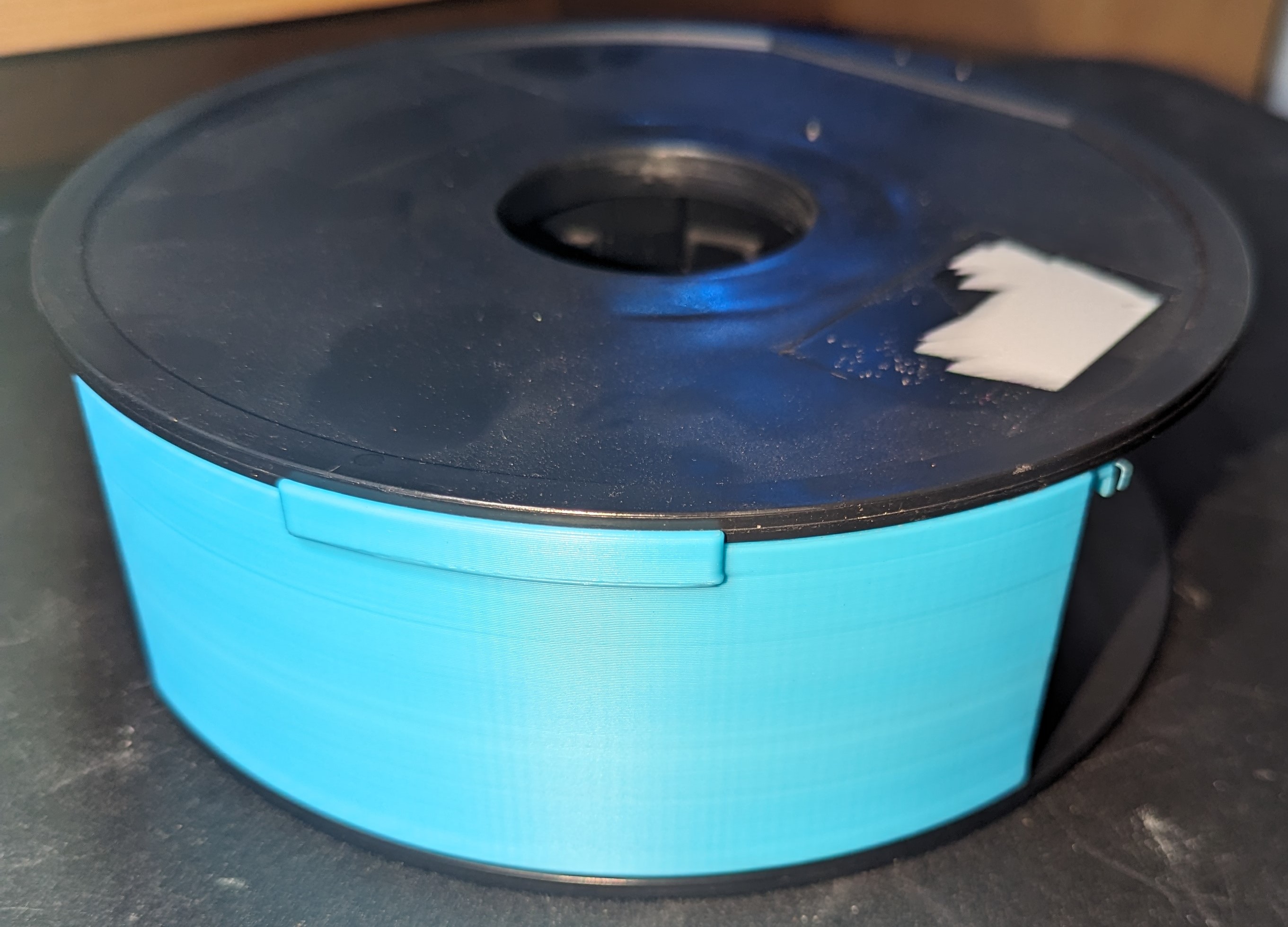 Hộp Đựng Hạt Hút Ẩm/Silica Cong Cho Cuộn Sợi Nhựa In 3D