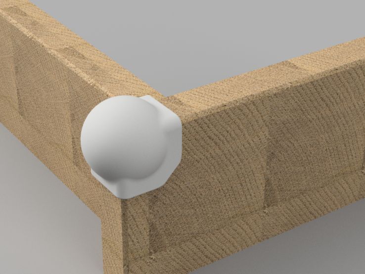 Chống va đập Giường Gỗ (24mm)