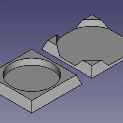 Bộ chuyển đổi đế tròn sang vuông cho The Old World (TOW)