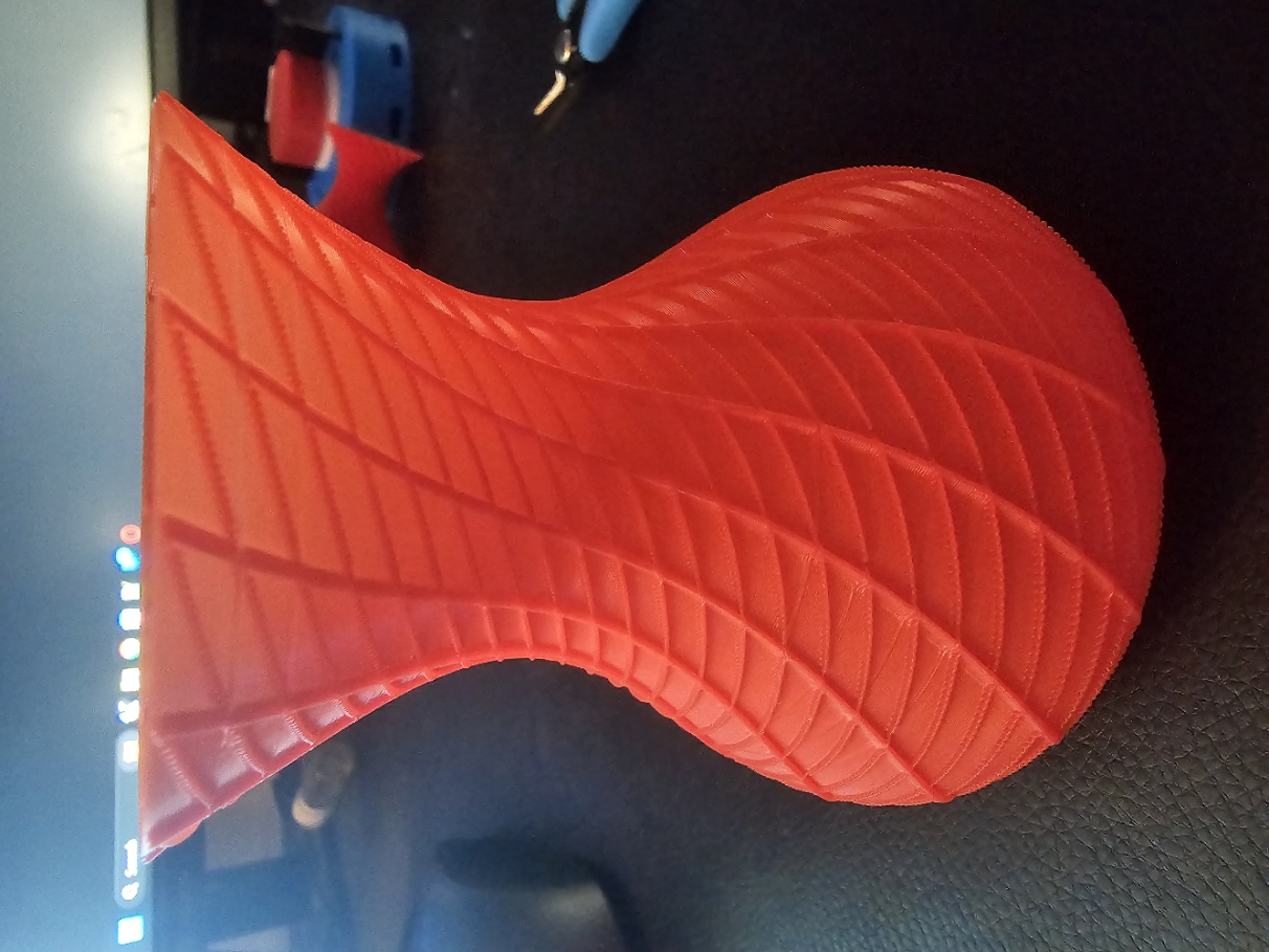 Chậu kim cương xoắn (chế độ "vase mode")