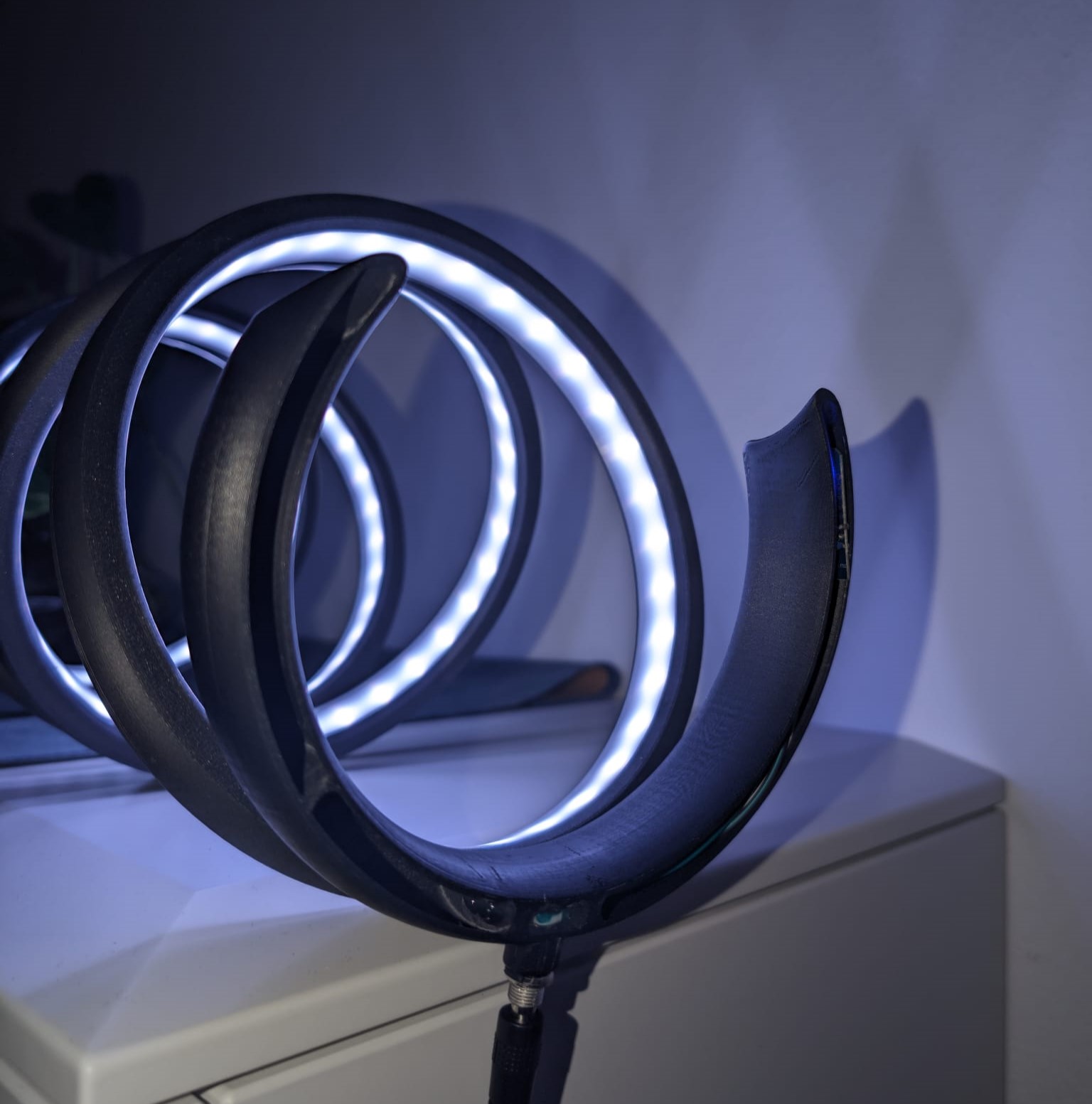 Đế Đèn LED Ring (esp, wifi)