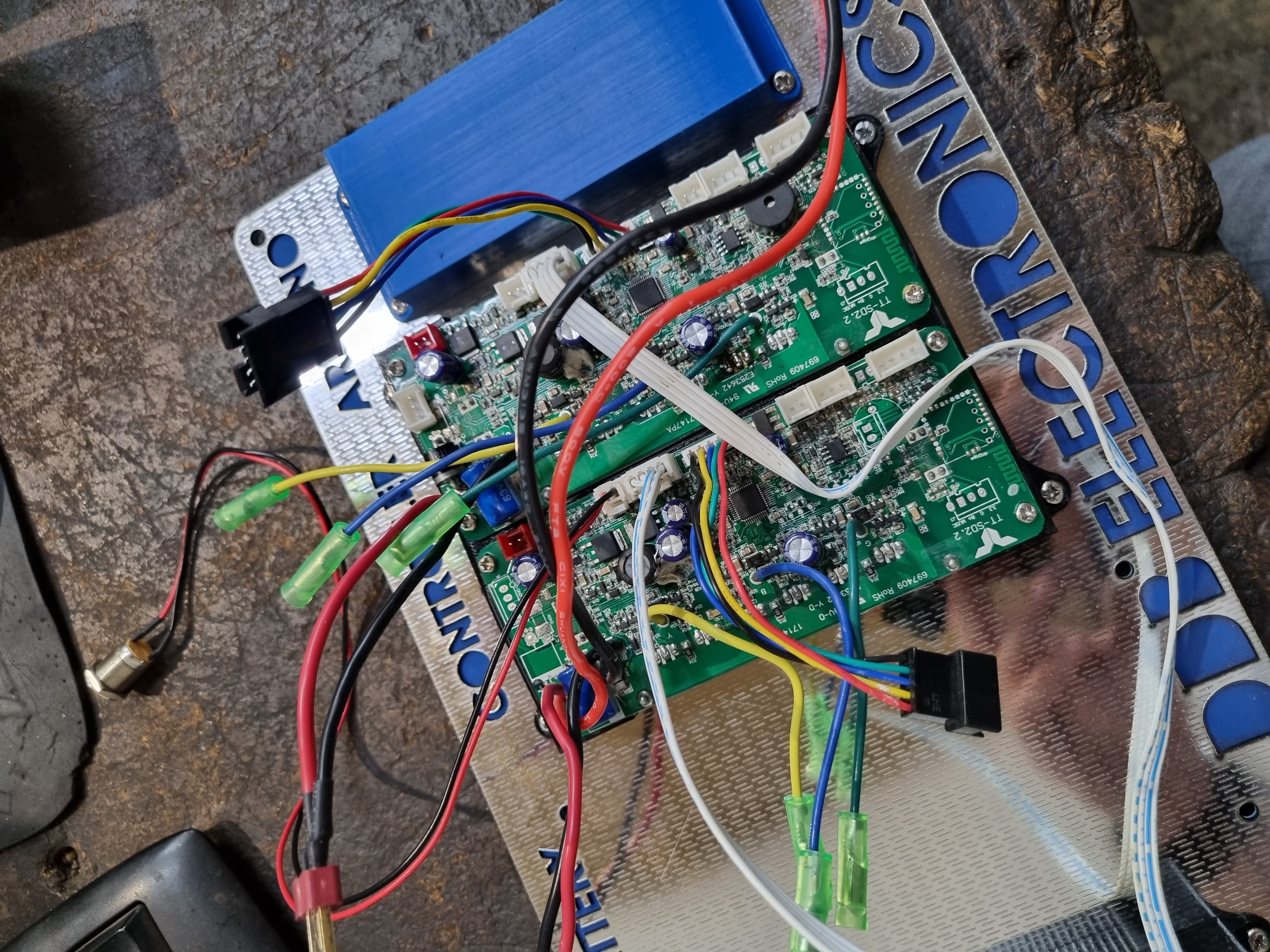 Vỏ Bảng Mạch Hack Hoverboard, Phiên bản 2 bo mạch