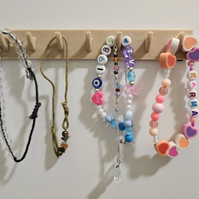 Móc treo trang sức hình vây lướt sóng