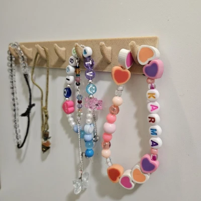 Móc treo trang sức hình vây lướt sóng