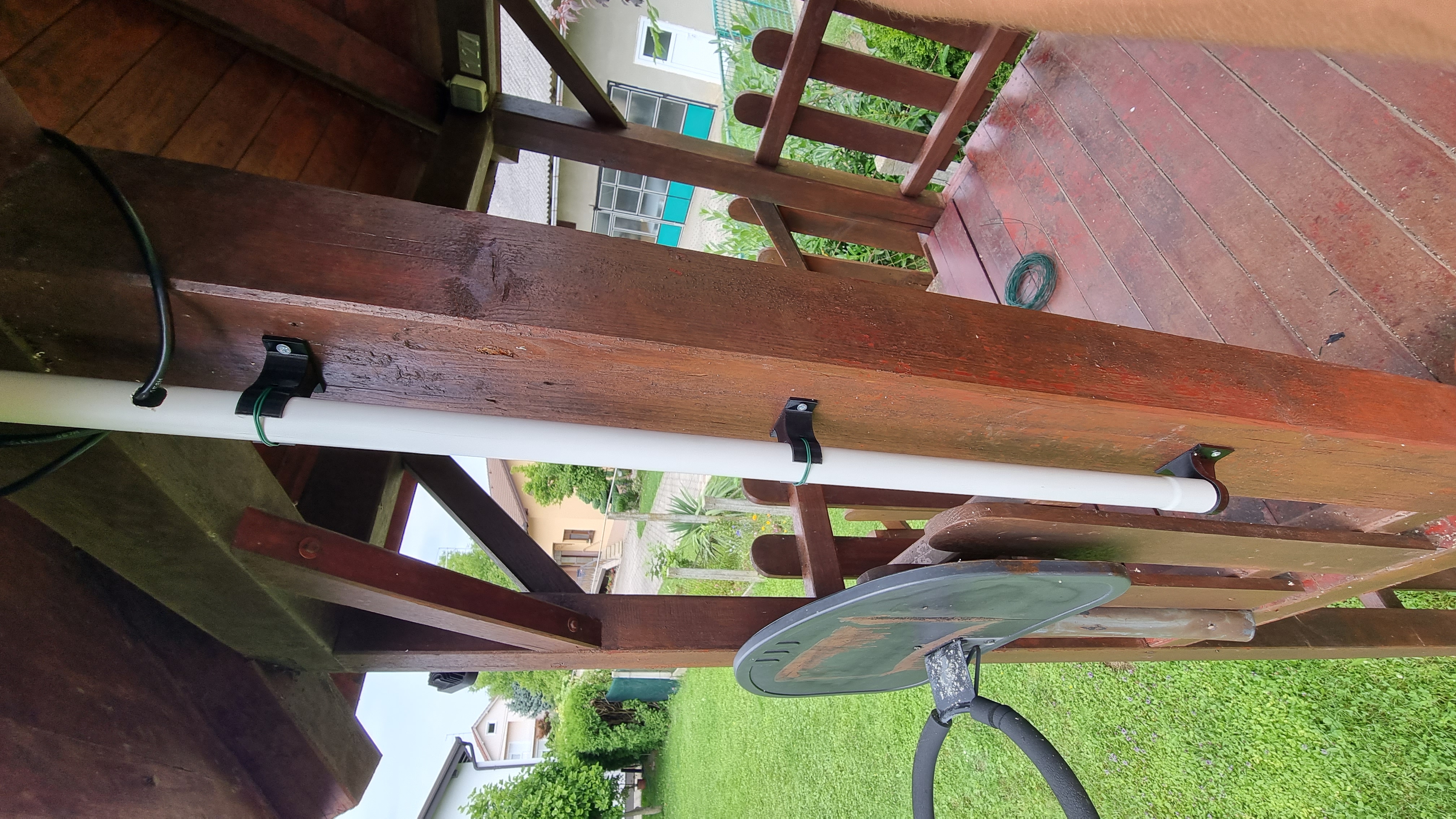 Tự làm Giá đỡ anten HAM Radio bằng PVC