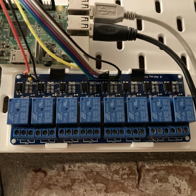Móc Treo Module 8 Relay Cho IKEA Skadis