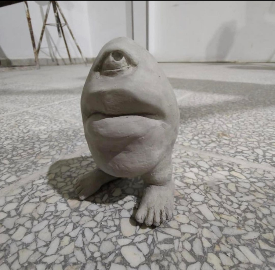 Mô Hình Nhân Vật Đất Sét Hài Hước