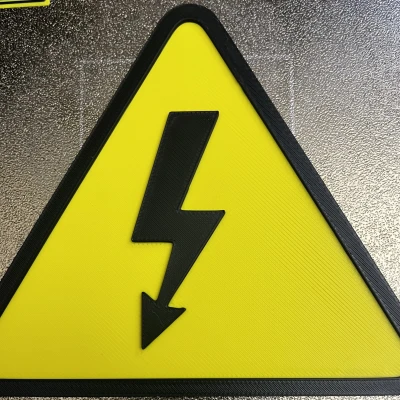 Tấm Biển Cảnh Báo Nguy Hiểm Điện